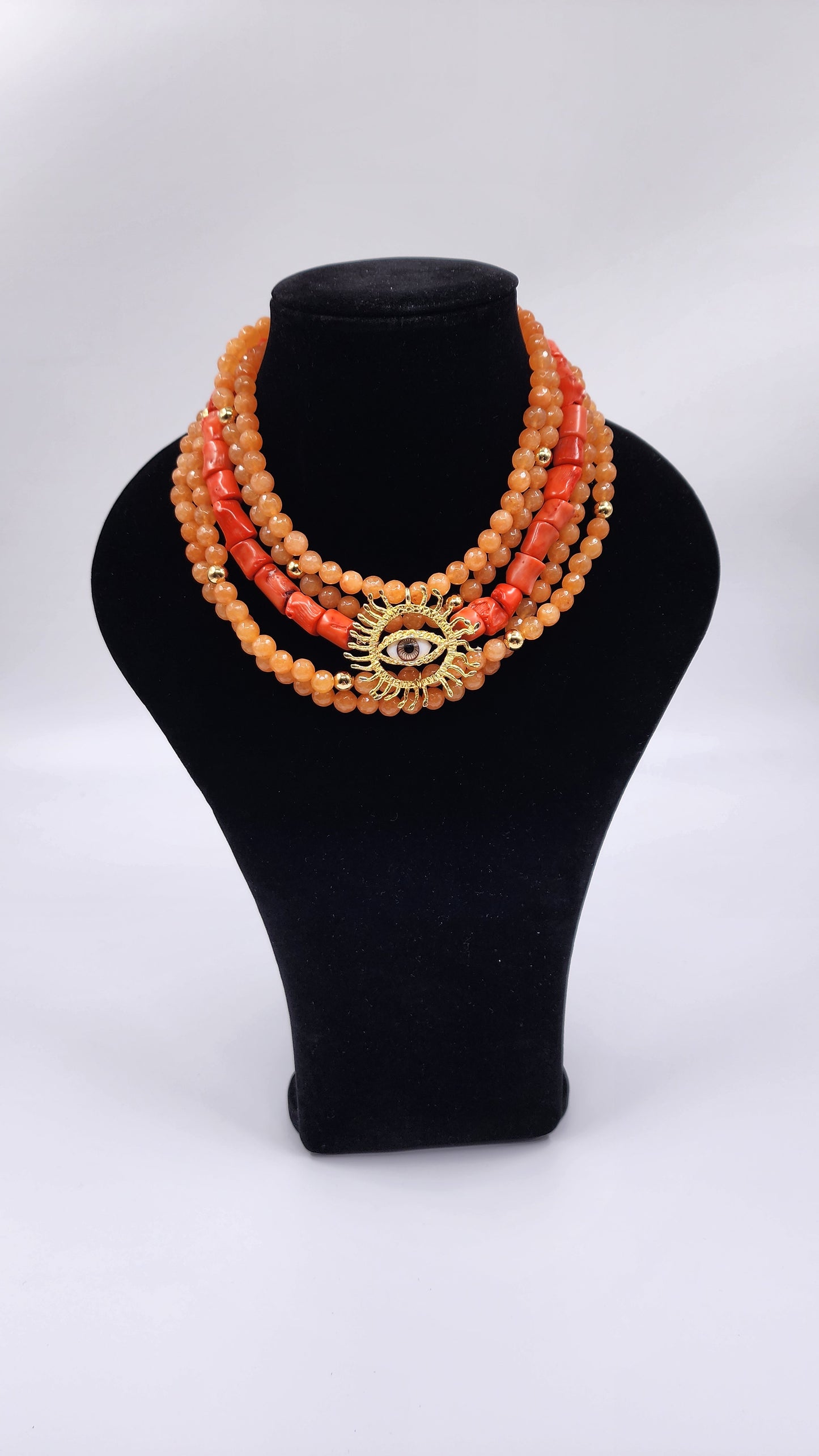 COLLAR CORAL BOHEMIO