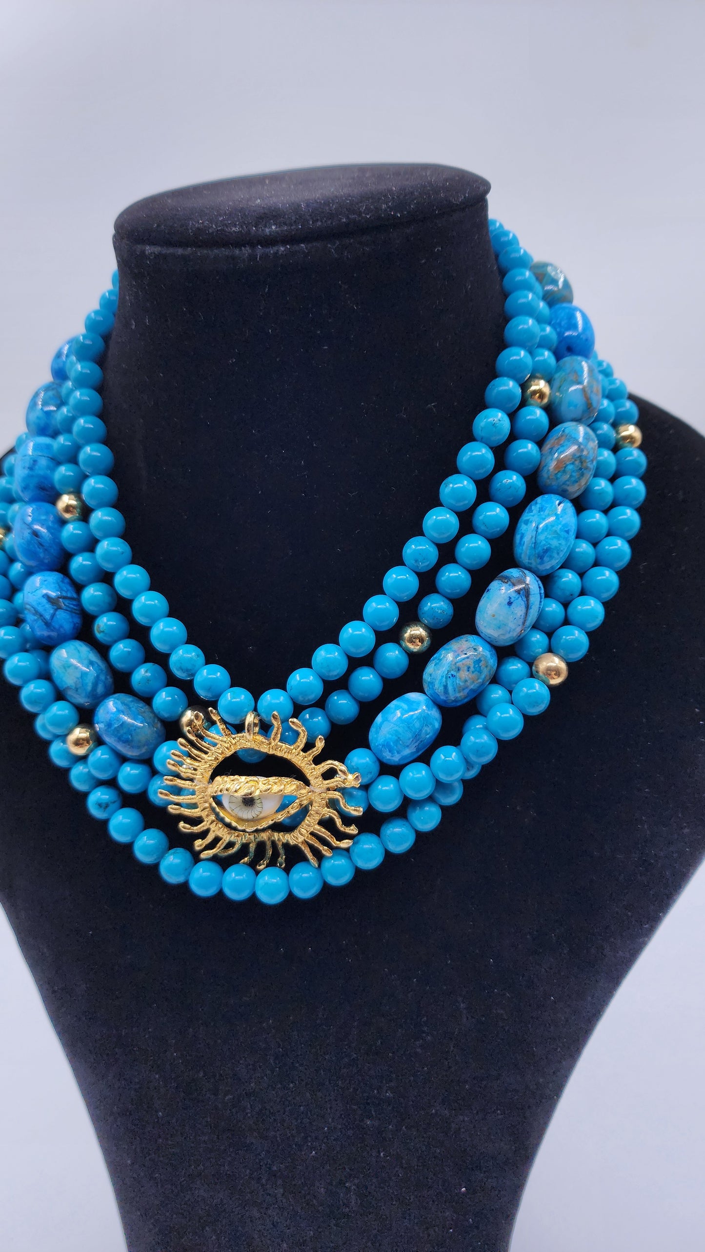 COLLAR AZUL BOHEMIO