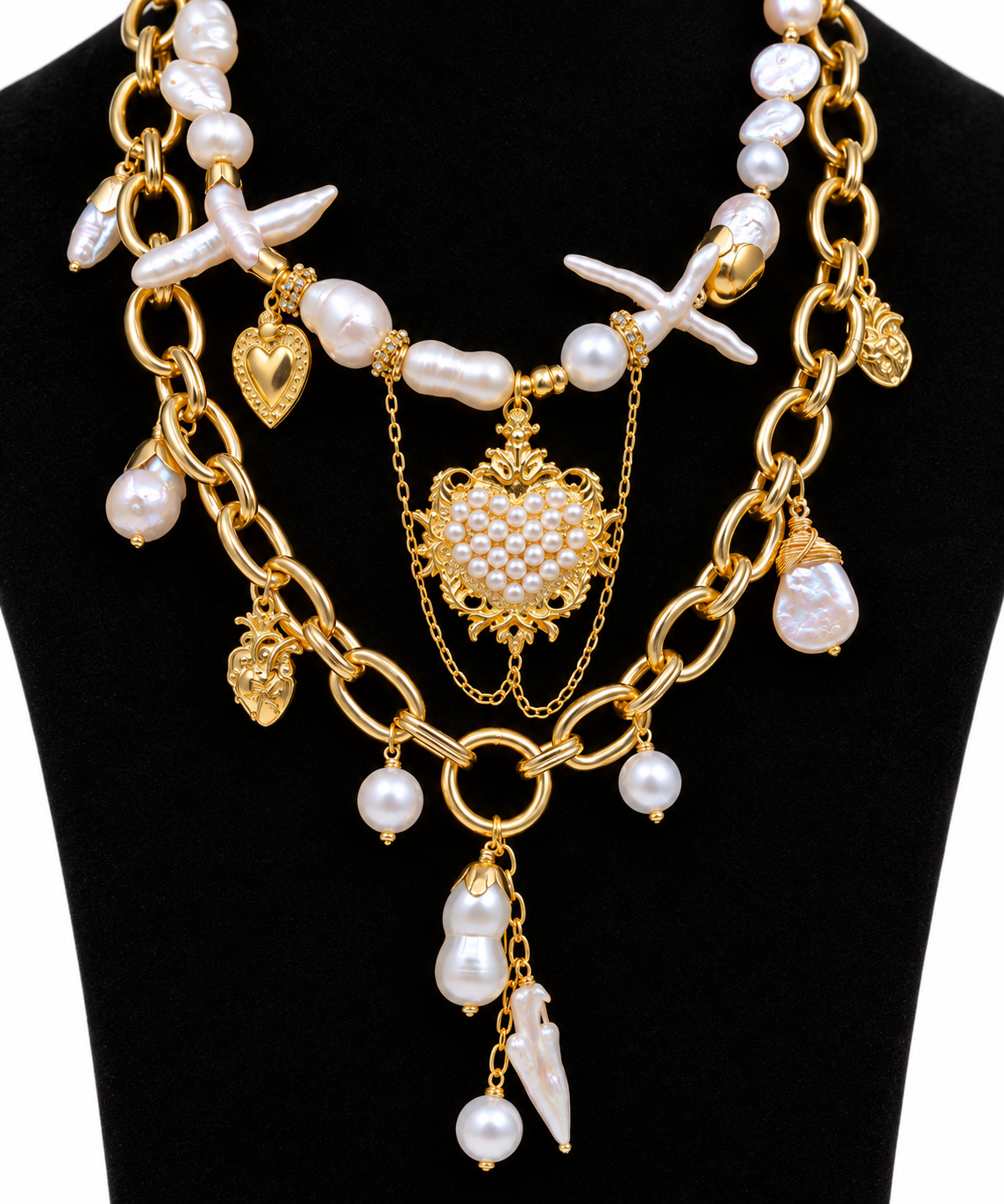 COLLAR PERLA BOHO