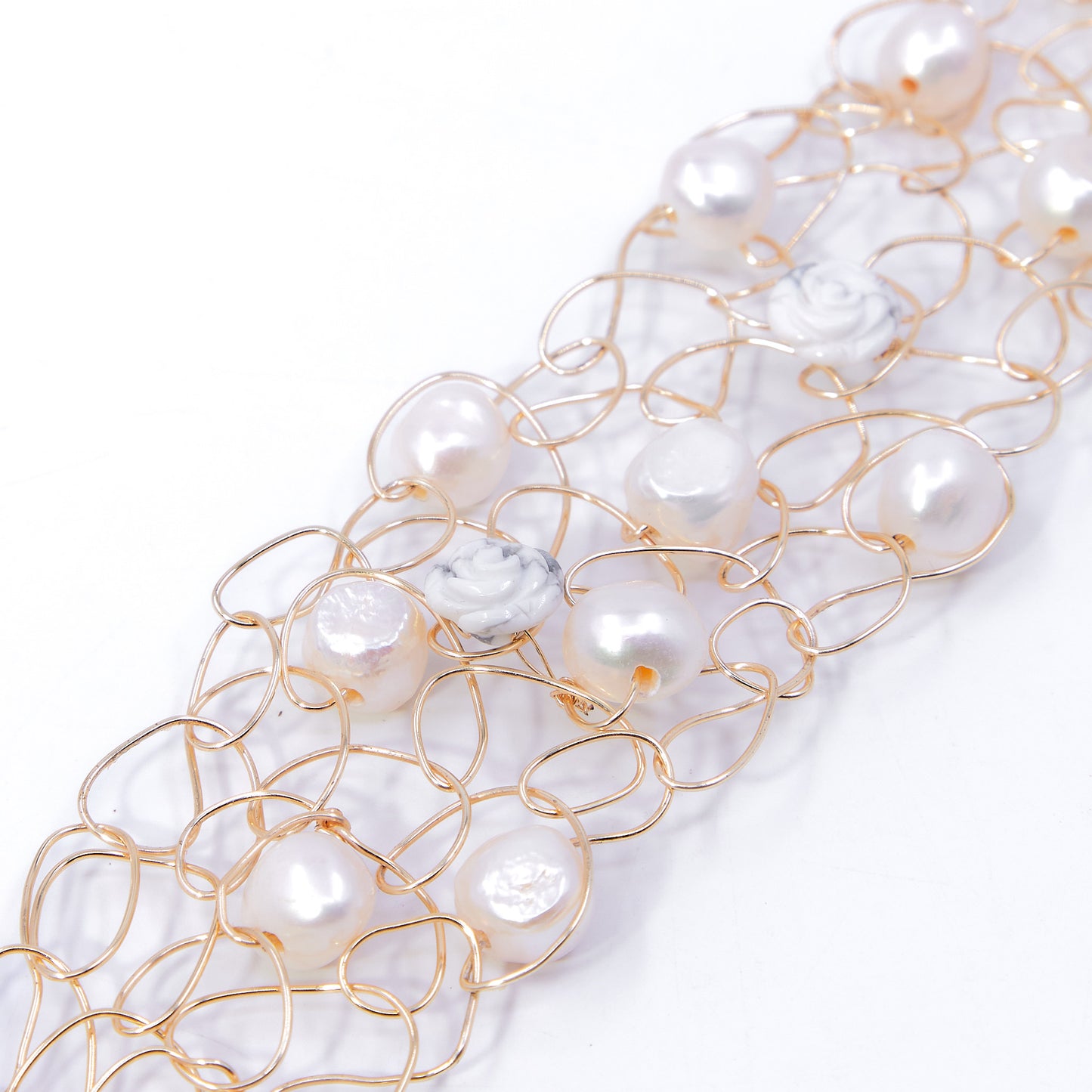 CHOKER TEJIDO OLA DE MAR