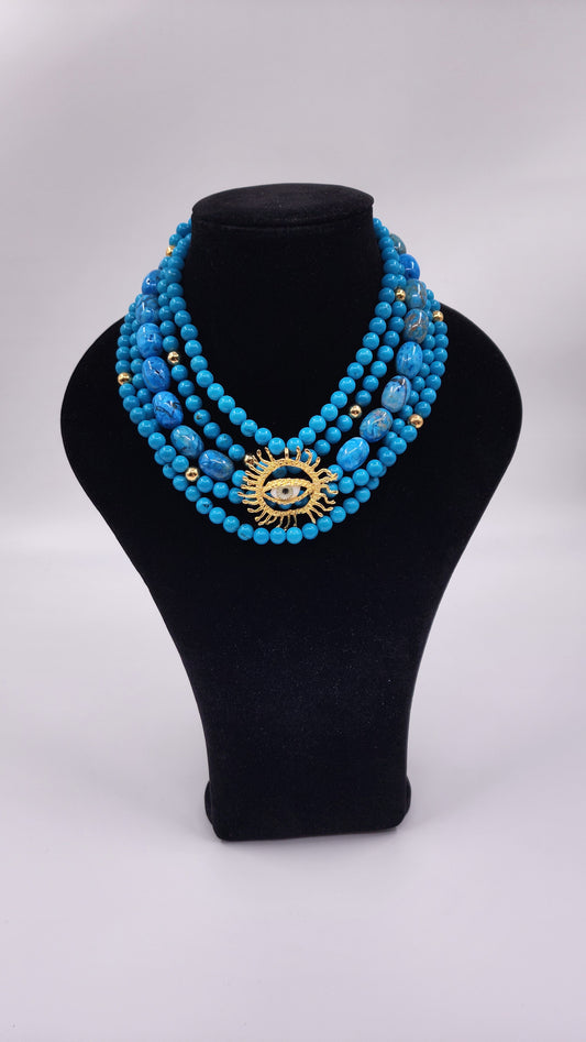 COLLAR AZUL BOHEMIO