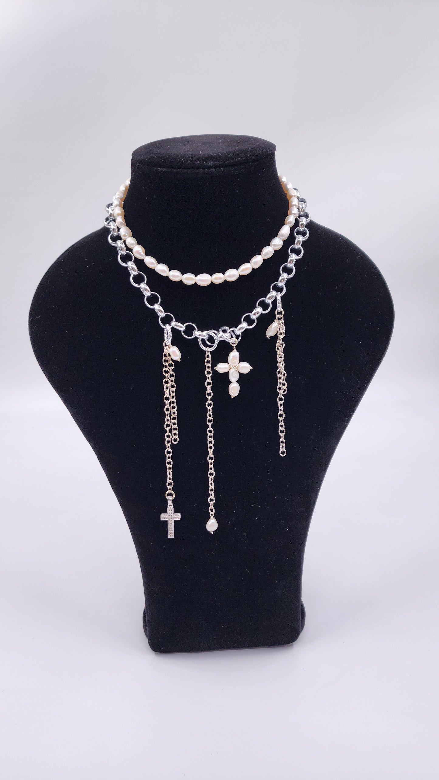 COLLAR PLATA CRUZ