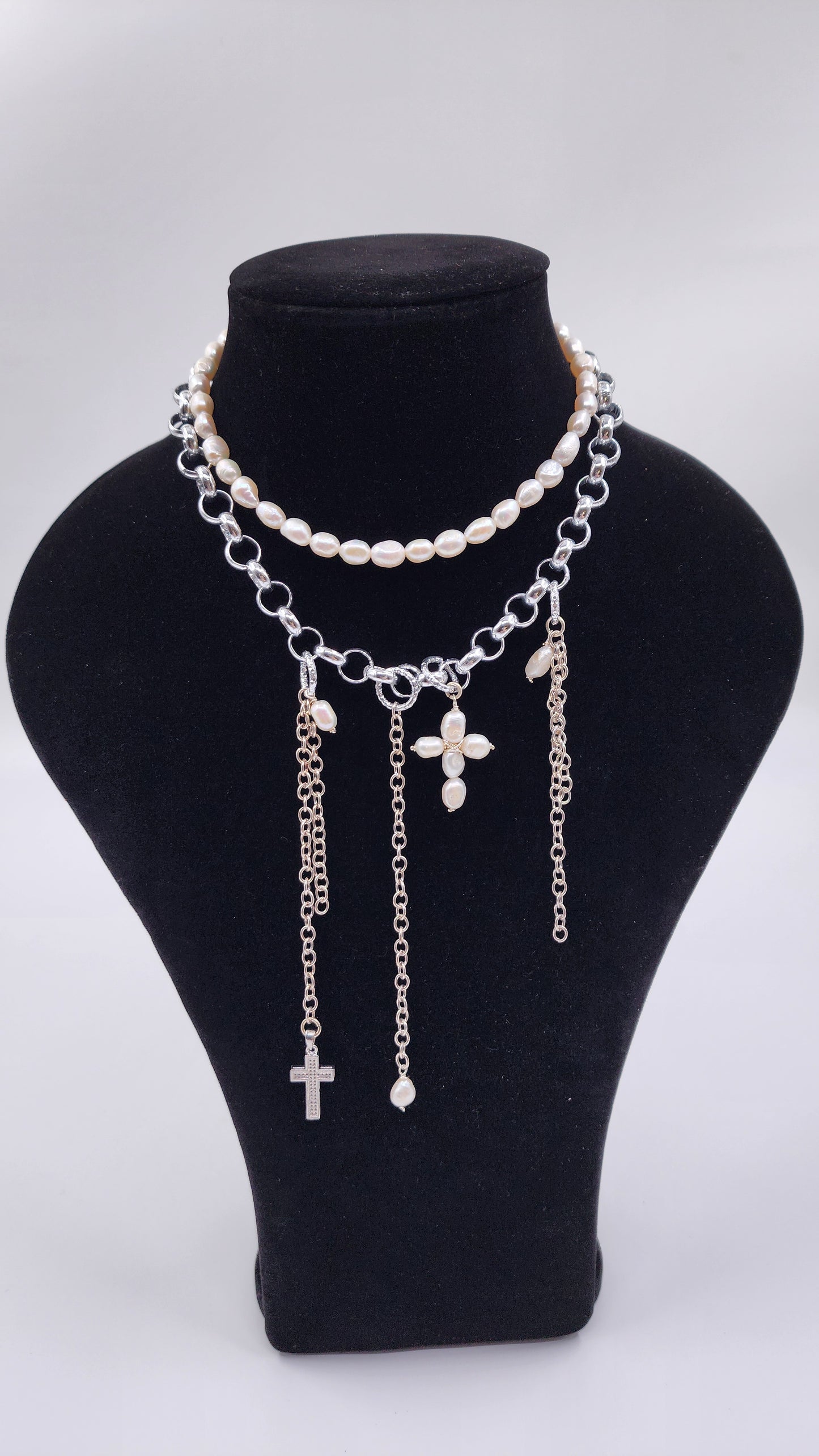 COLLAR PLATA CRUZ