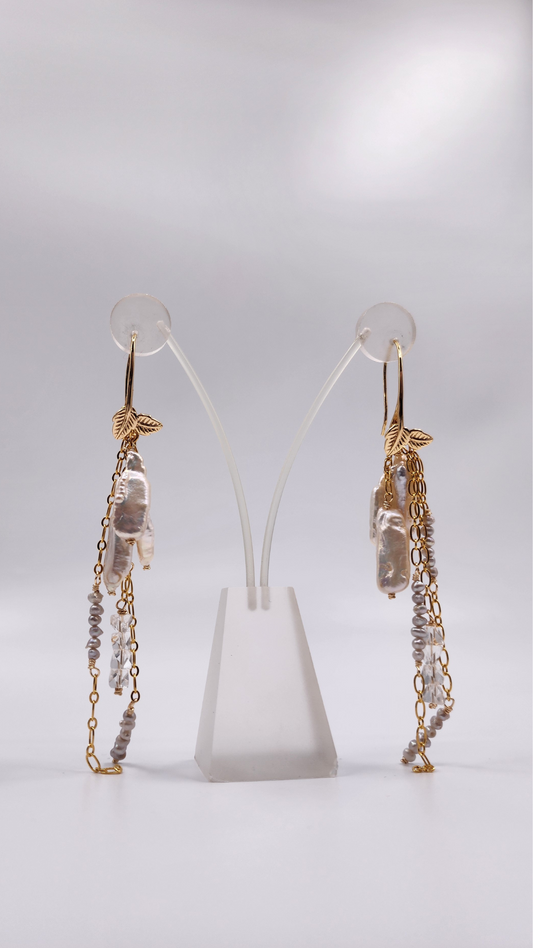 ARETES PERLA MANDINGA