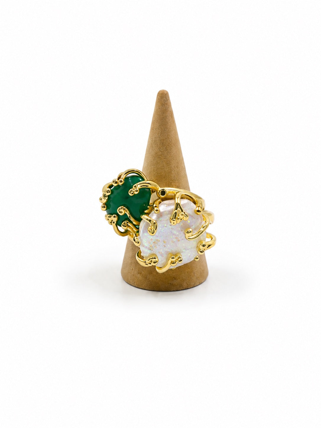 ANILLO DOBLE PIEDRA