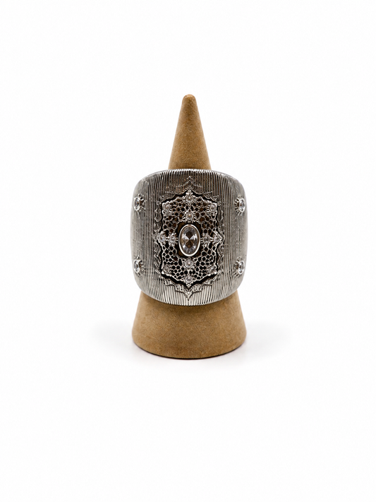 ANILLO ÁLCAZAR PLATEADO
