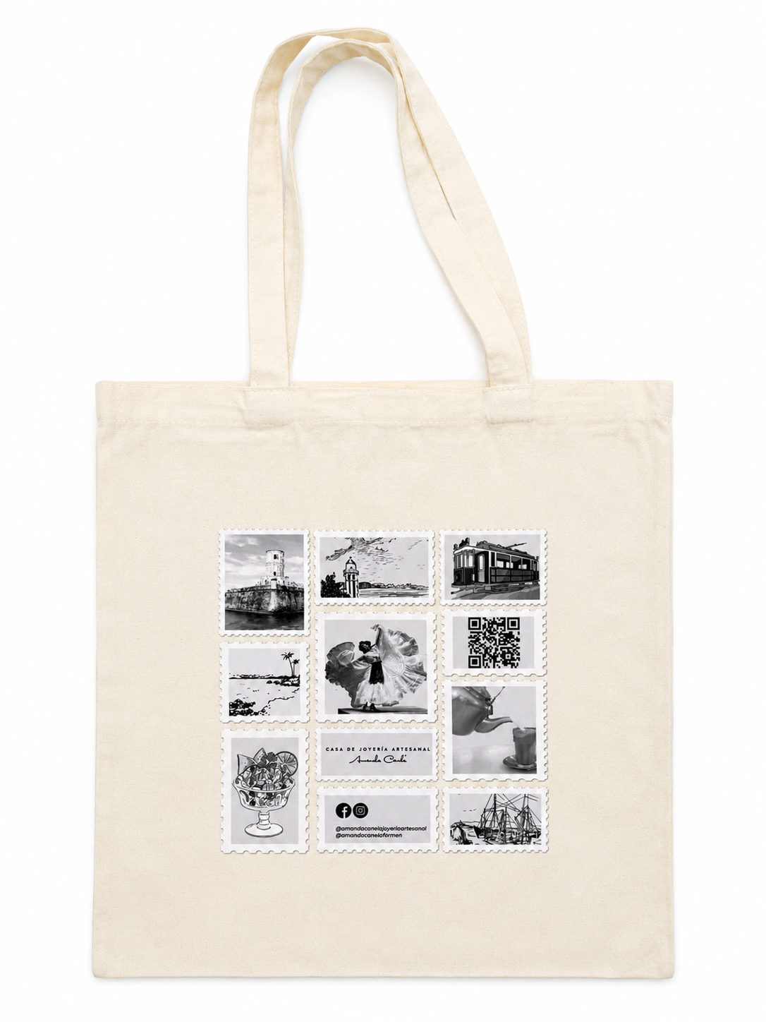 BOLSO MANTA LEYENDA VERACRUZ