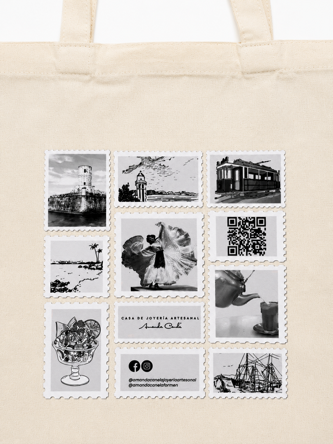 BOLSO MANTA LEYENDA VERACRUZ