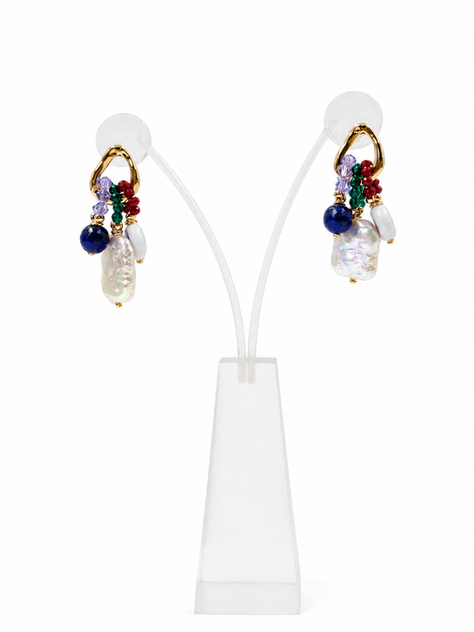 ARETES MADRE PERLA PROTECTORA