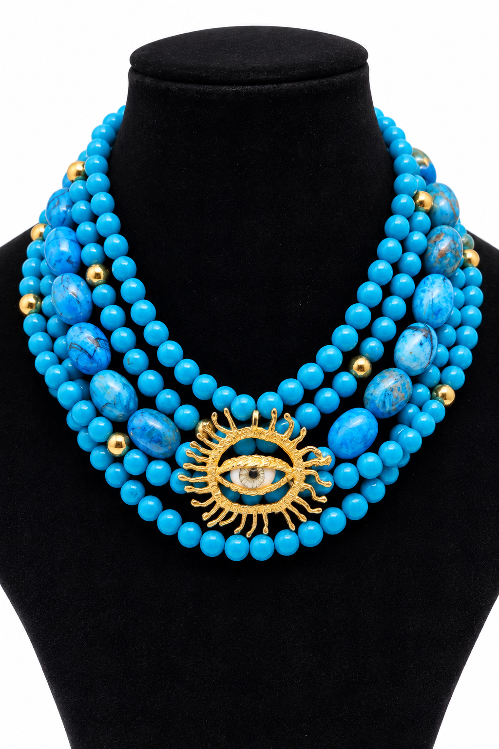 COLLAR AZUL BOHEMIO