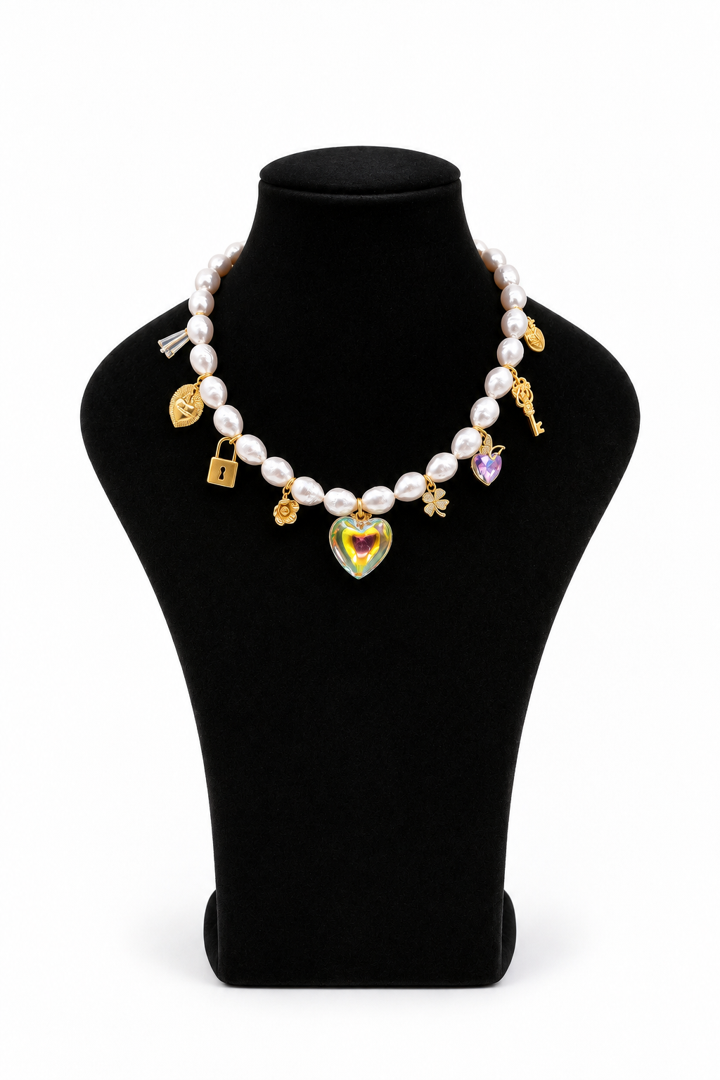 COLLAR CORAZÓN BOHEMIO SWAROVSKI