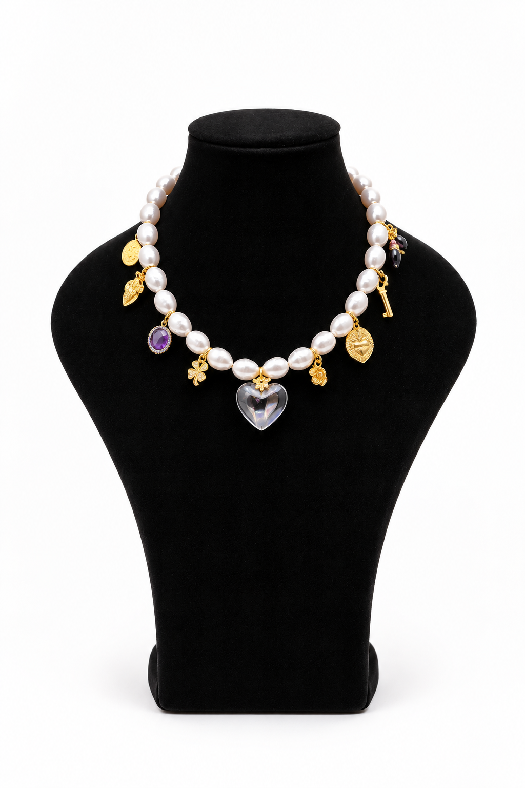 COLLAR CORAZÓN BOHEMIO SWAROVSKI