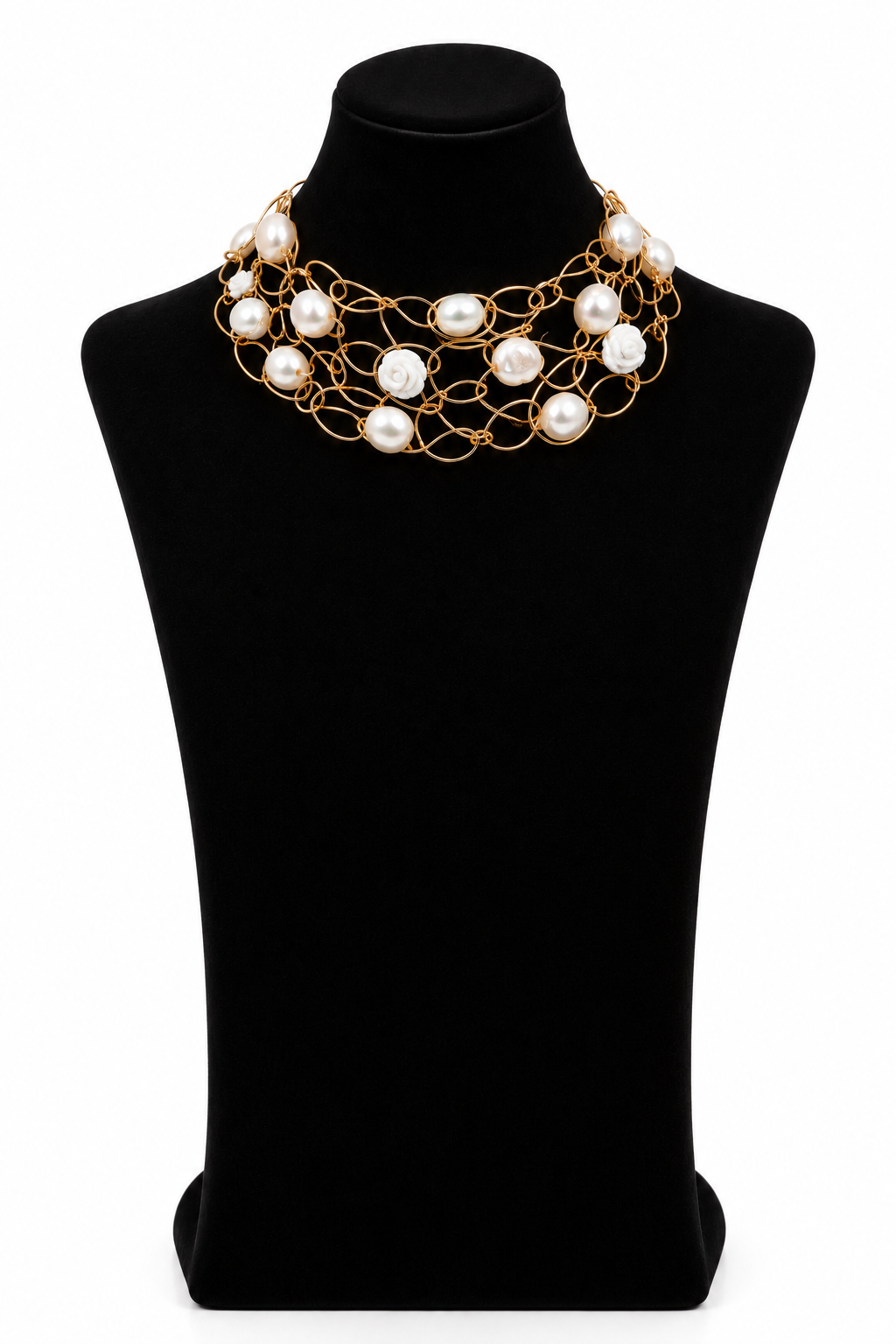 CHOKER TEJIDO OLA DE MAR