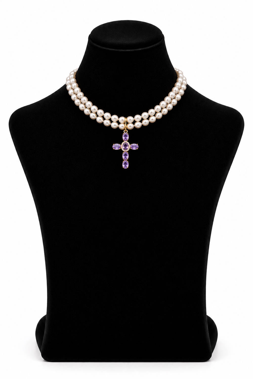 CHOKER DOBLE GIGI CRUZ POMERANIA