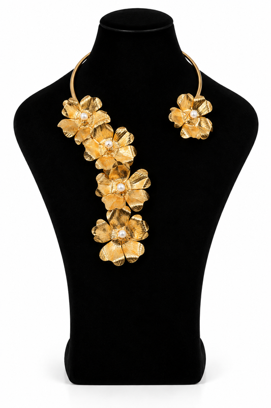 COLLAR ARO FLOR POMERANIA