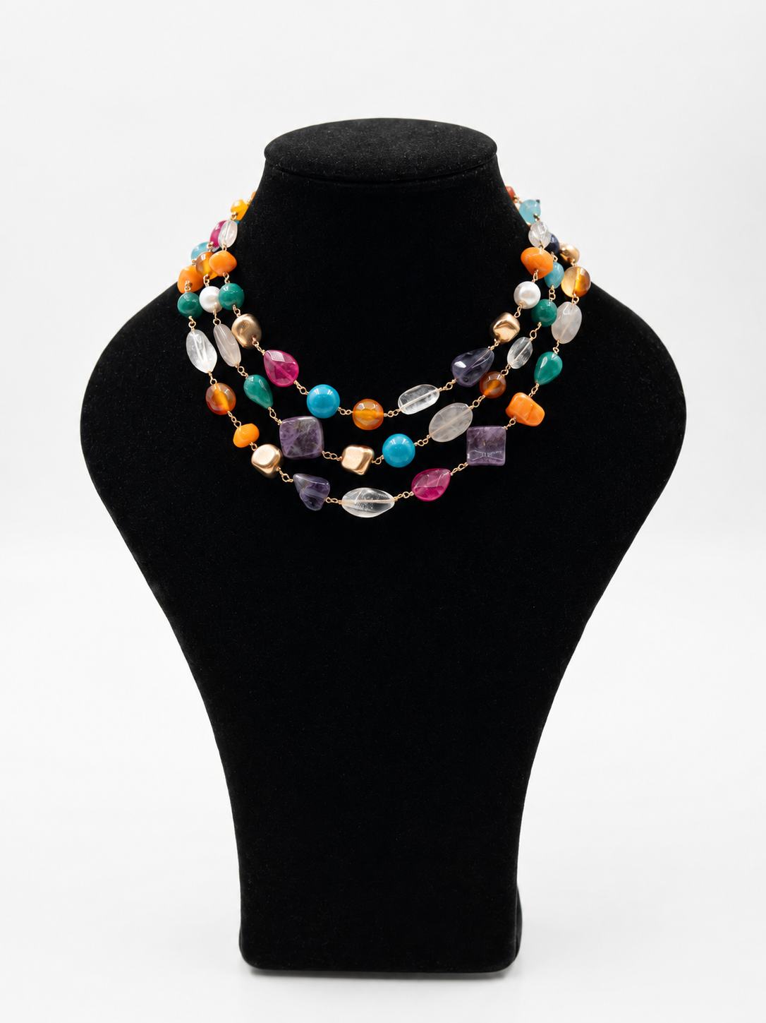 COLLAR MULTI CUARZOS DE LA ENERGÍA