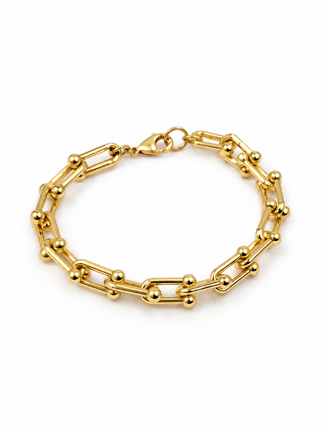 PULSERA ESLABÓN DORADO