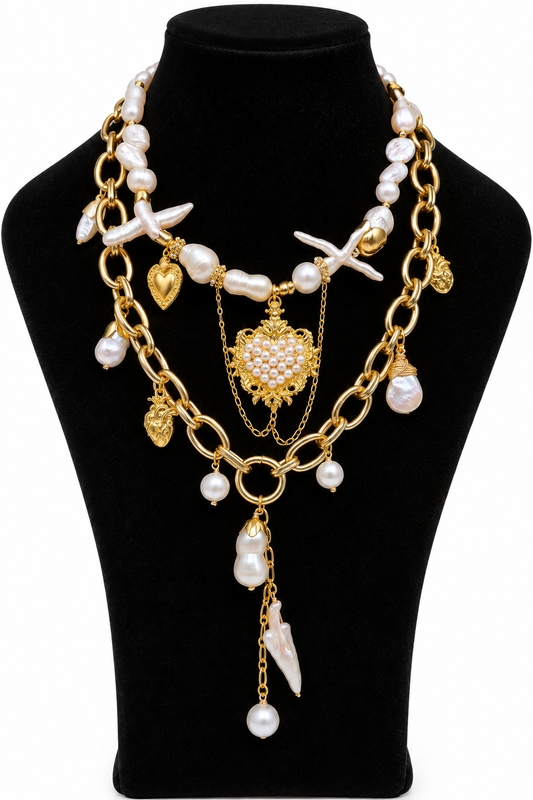 COLLAR PERLA BOHO