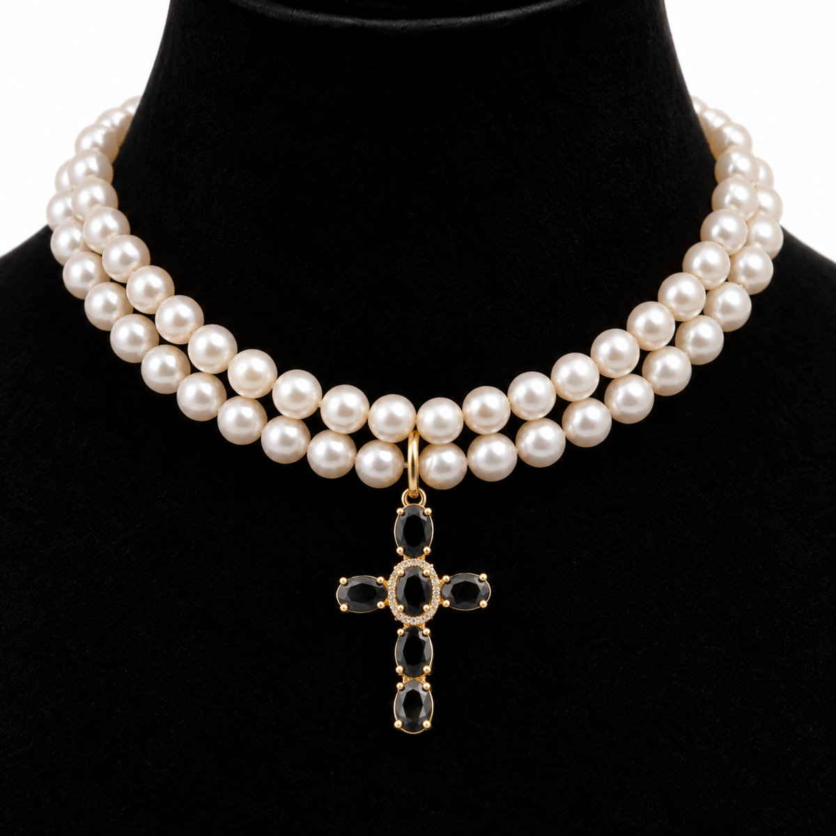 CHOKER DOBLE GIGI CRUZ POMERANIA
