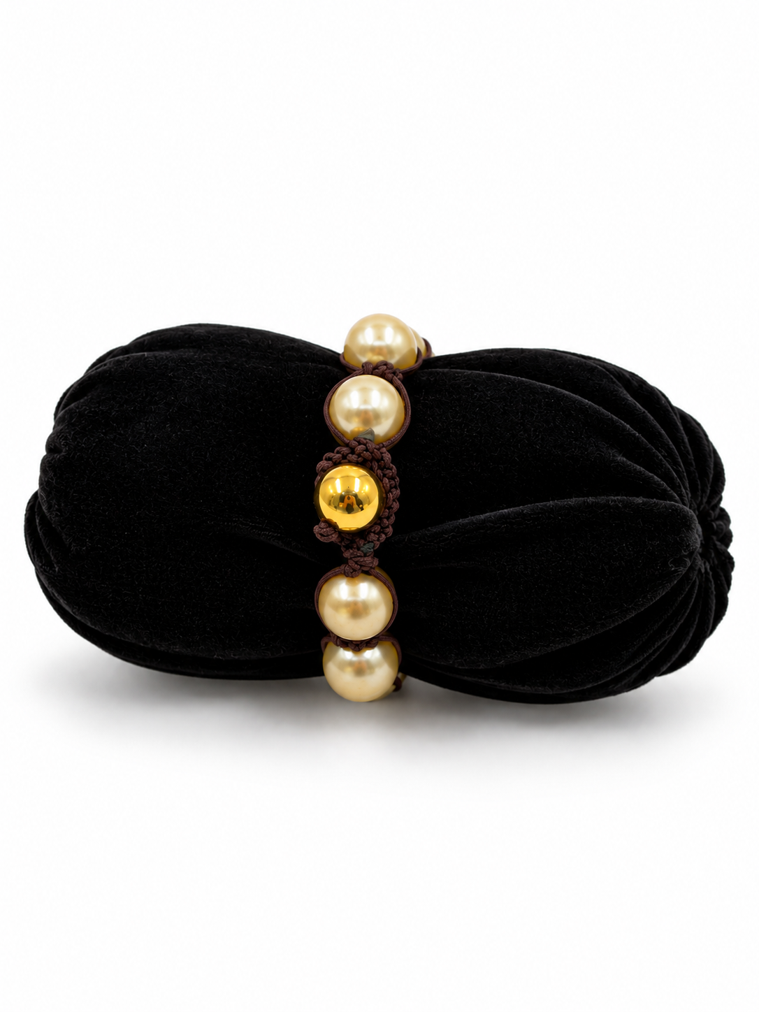 BRAZALETE TEJIDO PERLIZADO SWAROVSKI