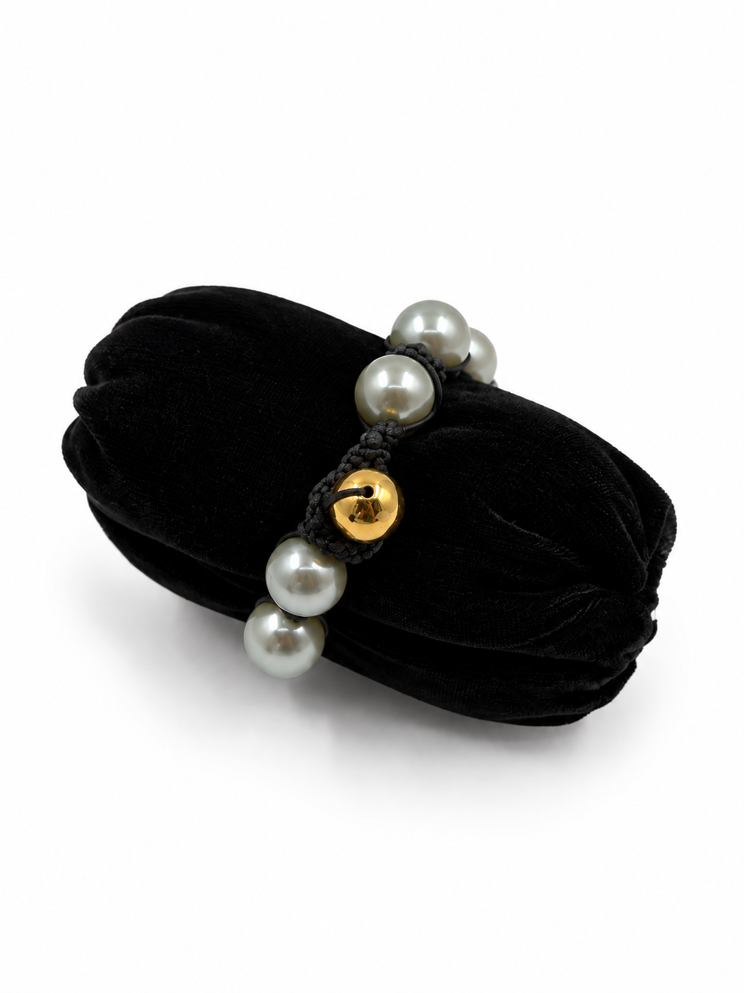 BRAZALETE TEJIDO PERLIZADO SWAROVSKI