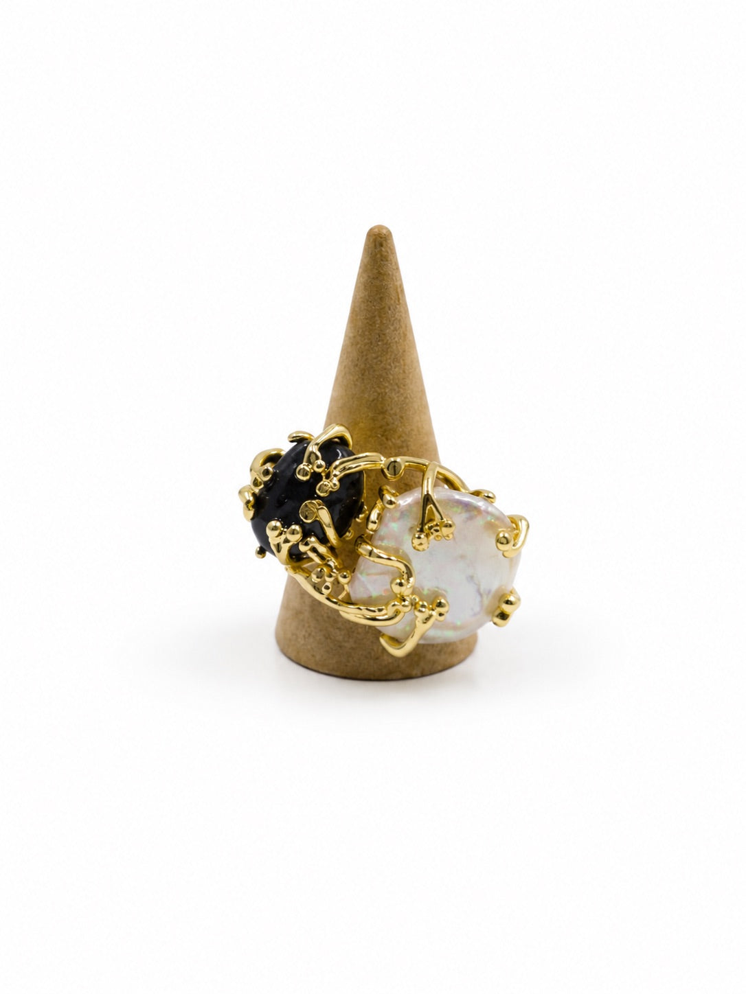 ANILLO DOBLE PIEDRA