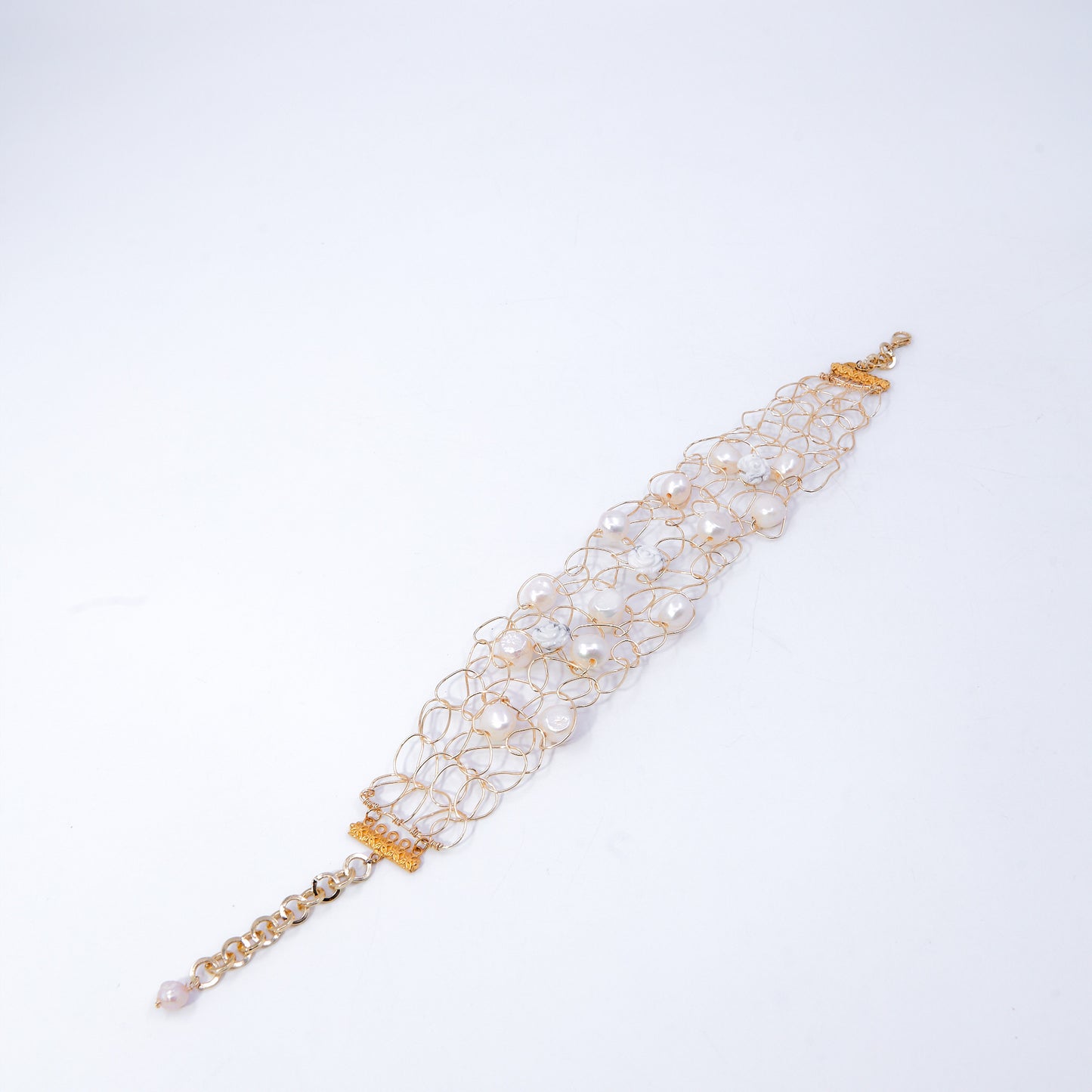 CHOKER TEJIDO OLA DE MAR