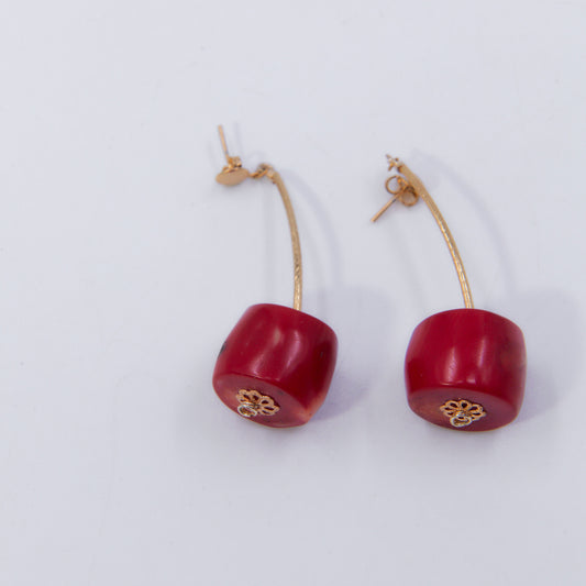 ARETES PIEDRA CORAL