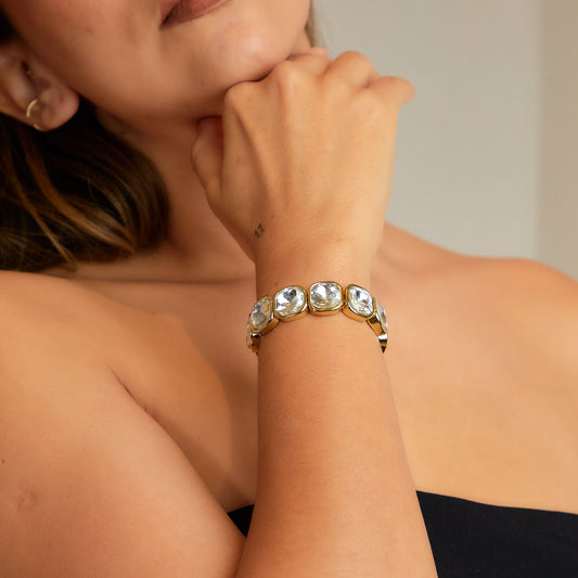 BRAZALETE POM CRISTALES