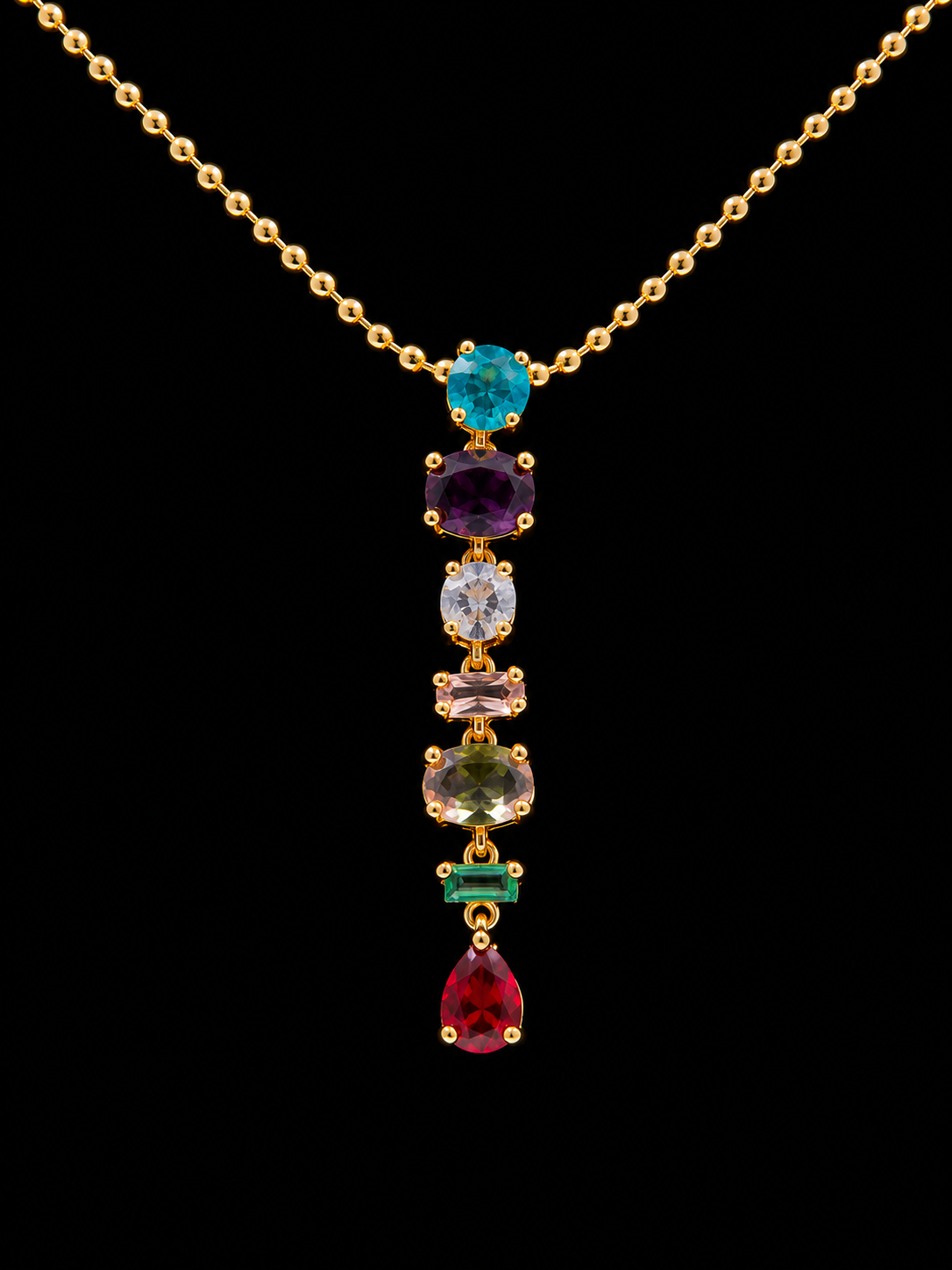 COLLAR AURORA MULTIGEMA